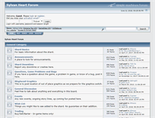 Tablet Screenshot of forum.sylvandreams.co.uk